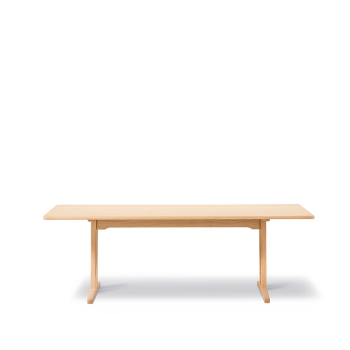 C18 Shaker-pöytä - Vaalealakattu tammi, 220x90cm - Fredericia Furniture