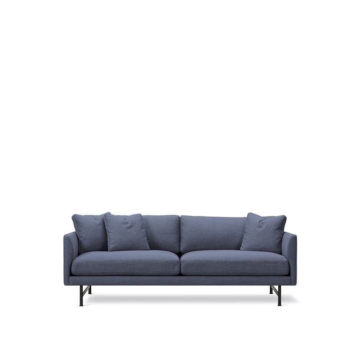 Calmo 5622 sohva 2-istuttava - Sunniva 783 musta teräslamppu - Fredericia Furniture