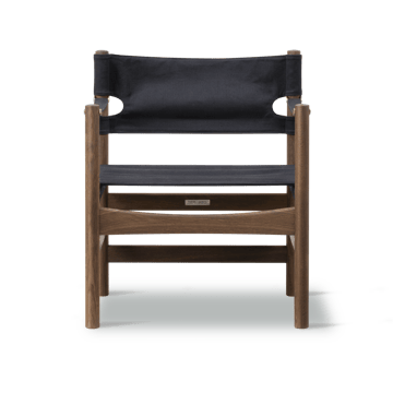 Canvas 21 käsinojatuoli - Musta canvasöljytty tammi - Fredericia Furniture