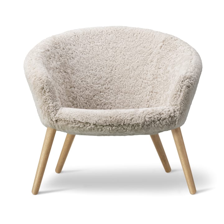 Ditzel lounge tuoli lampaantalja - Moonlight tammi - Fredericia Furniture