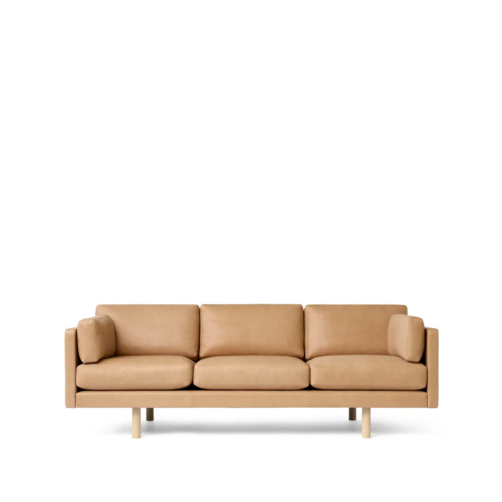 Fredericia Furniture EJ220 2033 sohva 3-istuttava Nahkavegeta 90-ek