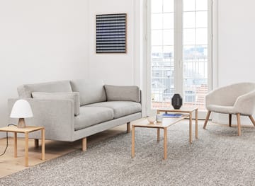 EJ220 2062 sohva 2-istuttava - Bardal 780 sininen - Fredericia Furniture