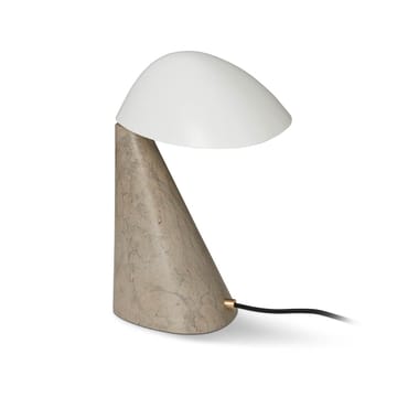 Fellow pöytälamppu - Valkoinen tumman Atlantico-limestone - Fredericia Furniture