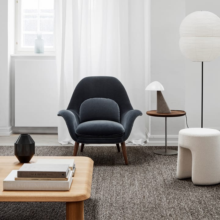 Fellow pöytälamppu, Valkoinen tumman Atlantico-limestone Fredericia Furniture