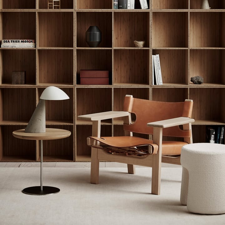 Fellow pöytälamppu, Valkoinen tumman Atlantico-limestone Fredericia Furniture