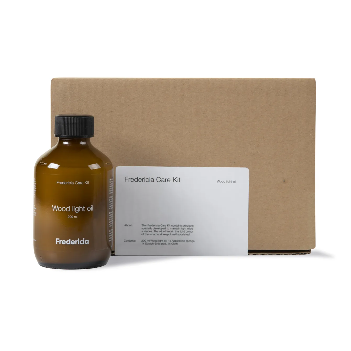 Fredericia huoltopaketti puulle, Vaalea puu Fredericia Furniture