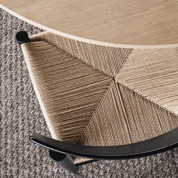 J39-tuoli - Musta lakattu tammi punottu musta - Fredericia Furniture