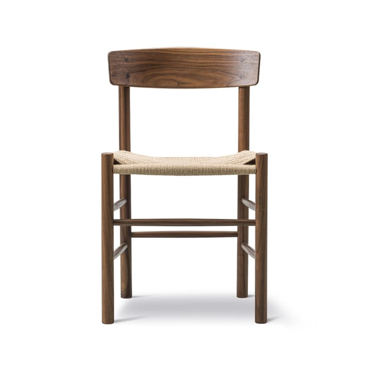 J39-tuoli - Öljytty pähkinä-solmittu luonnonväri - Fredericia Furniture