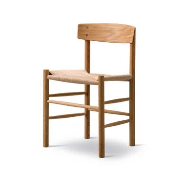 J39 tuoli, Öljytty tammi punottu luonnonväri, 4-pakkaus - Fredericia Furniture