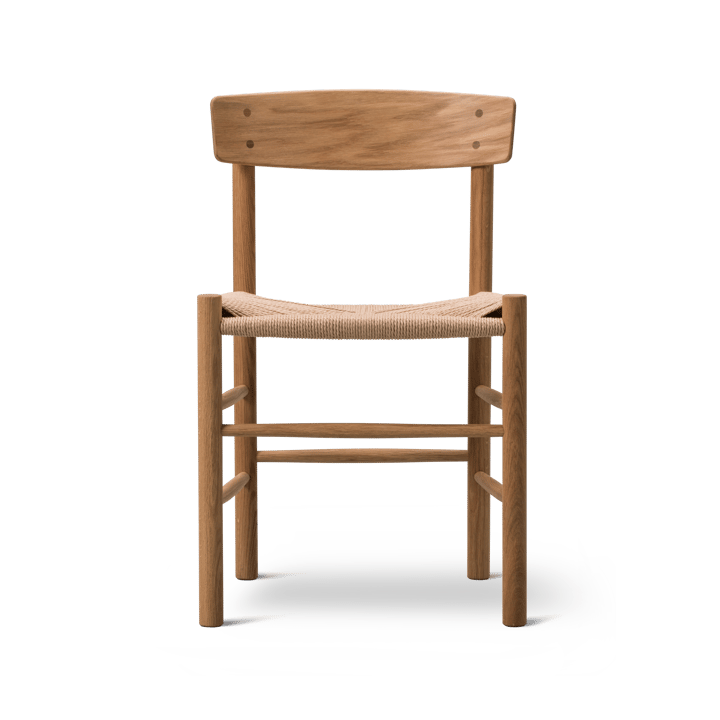 J39-tuoli - Öljytty tammi punottu luonnonväri - Fredericia Furniture