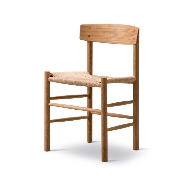 J39-tuoli, Öljytty tammi punottu luonnonväri Fredericia Furniture