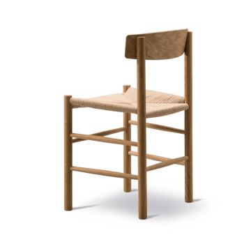J39-tuoli - Öljytty tammi punottu luonnonväri - Fredericia Furniture