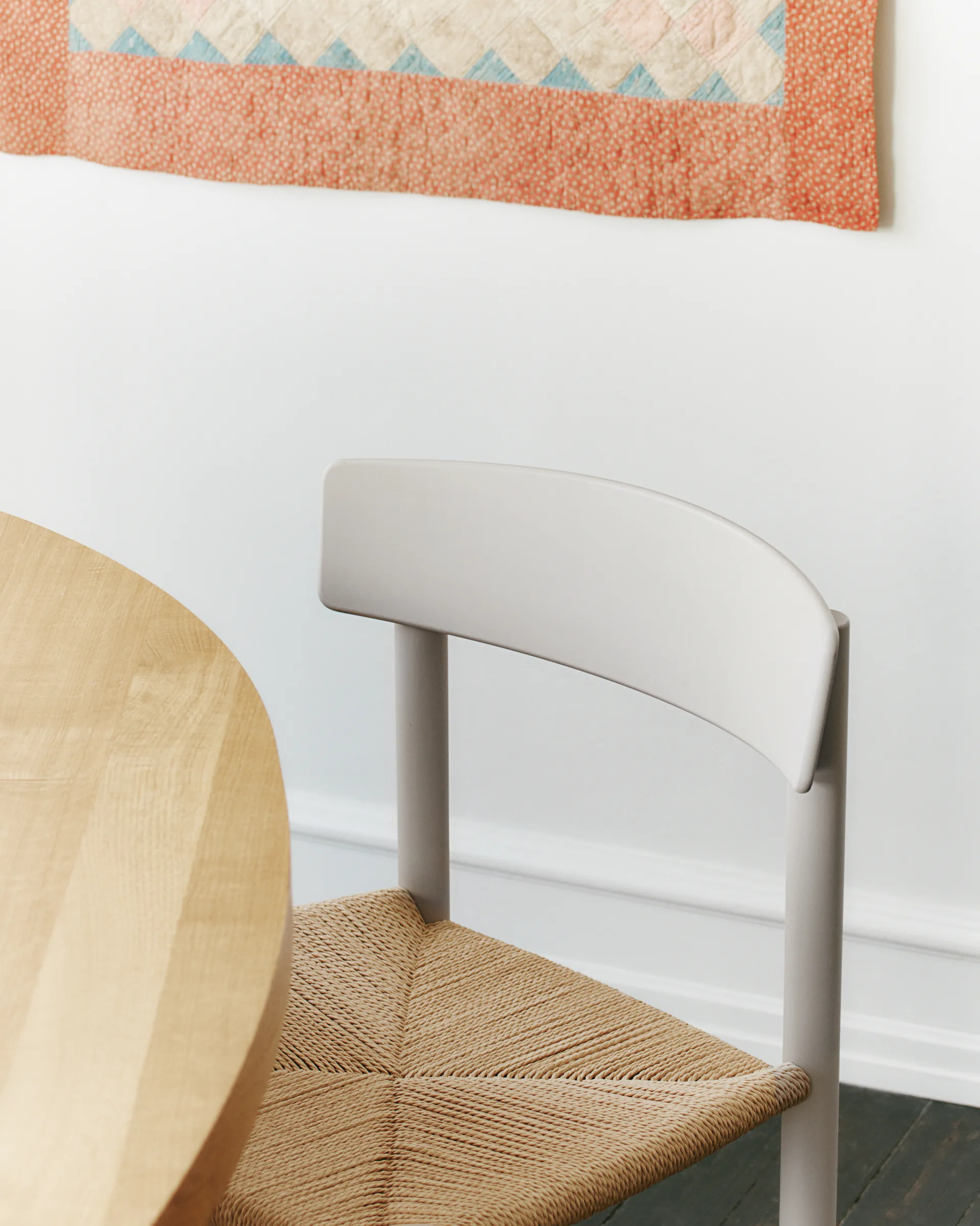 J39 tuoli, Pebble grey kietoutunut natural Fredericia Furniture