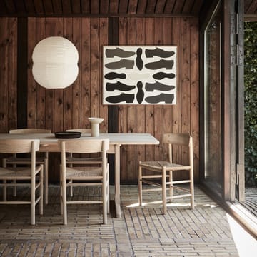 J39-tuoli - Saippuoitu tammi punottu luonnonväri - Fredericia Furniture