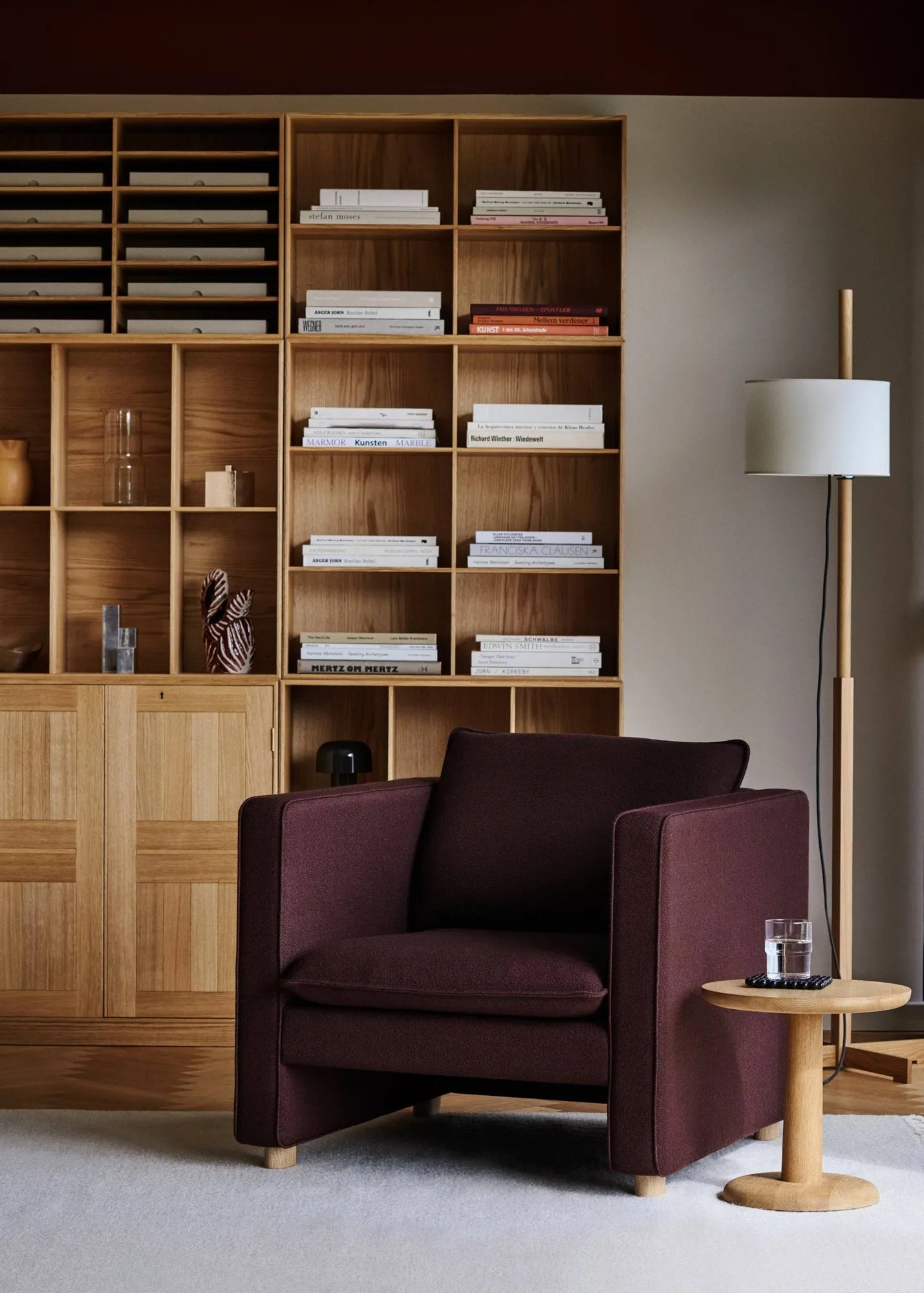 Jota lepotuoli, Vidar 693-vaaleaöljytty tammi Fredericia Furniture