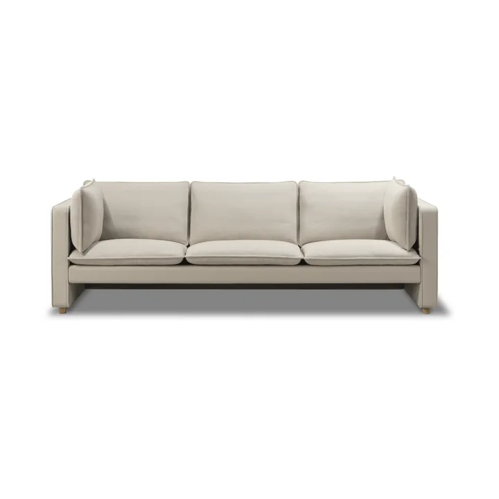 Jota sohva - Vidar 146-vaaleaöljytty tammi, 231 cm, 3-istuttava - Fredericia Furniture