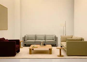 Jota sohva - Vidar 146-vaaleaöljytty tammi, 231 cm, 3-istuttava - Fredericia Furniture