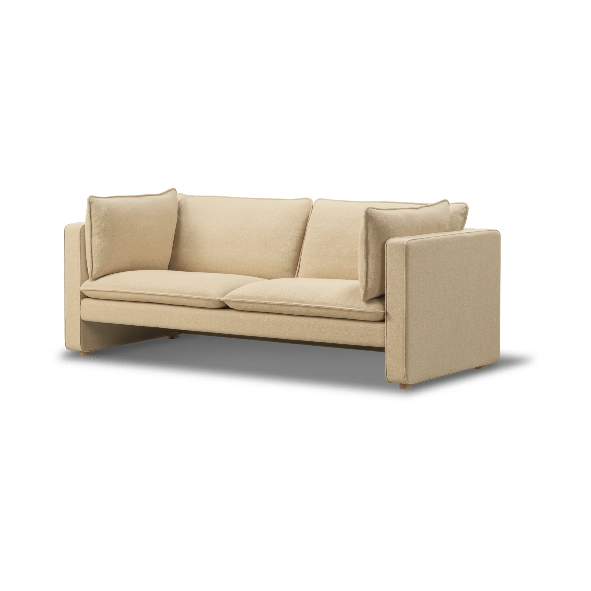 Jota sohva, Vidar 323-vaalea öljytty tammi, 185 cm, 2-istuttava Fredericia Furniture