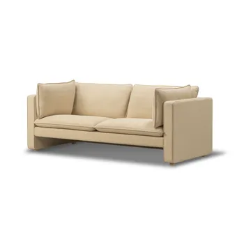 Jota sohva - Vidar 323-vaalea öljytty tammi, 185 cm, 2-istuttava - Fredericia Furniture
