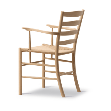 Klint käsinojatuoli - Luonnollisesti punottu saippuoitu tammi - Fredericia Furniture