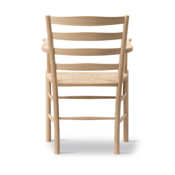 Klint käsinojatuoli - Luonnollisesti punottu saippuoitu tammi - Fredericia Furniture