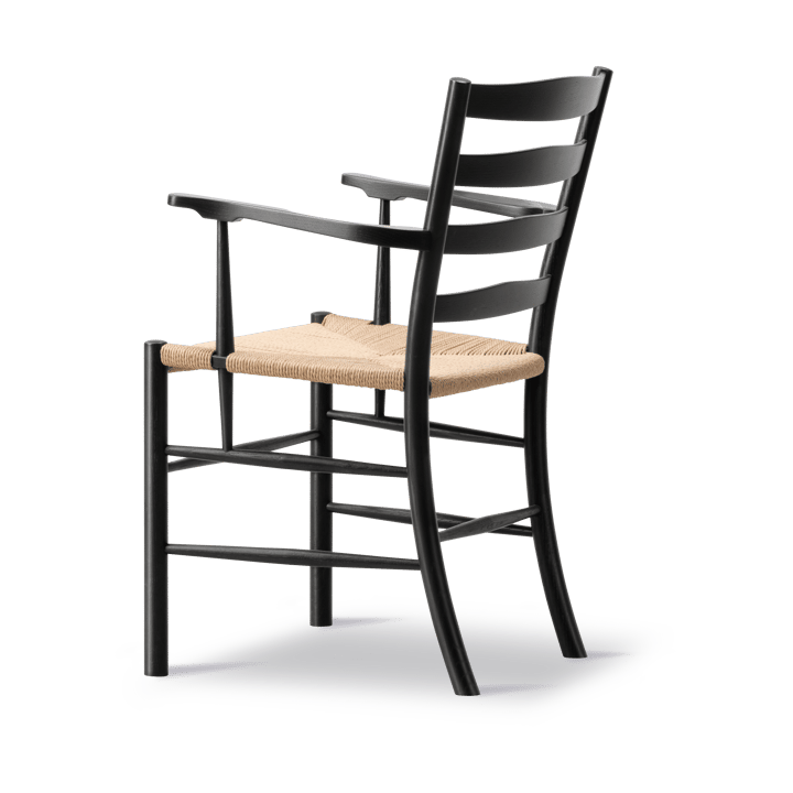 Klint käsinojatuoli, Luonnonkudottu mustalakkainen tammi Fredericia Furniture