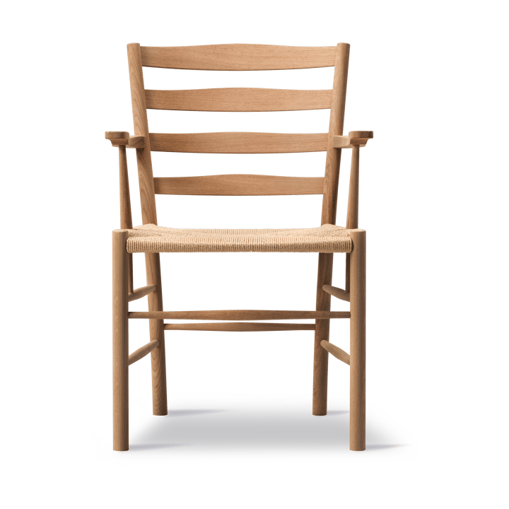 Klint käsinojatuoli, Luonnonkudottu öljytty tammi Fredericia Furniture