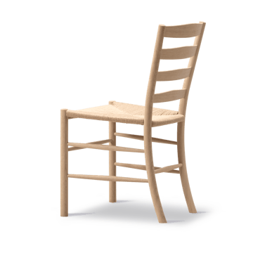Klint-tuoli - Luonnollisesti punottu saippuoitu tammi - Fredericia Furniture