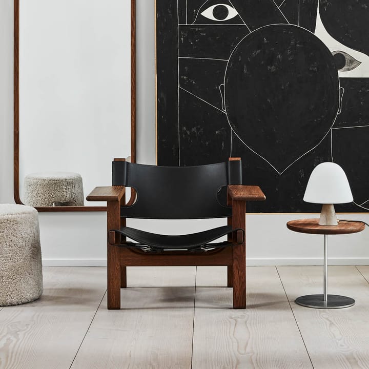 Meadow pöytälamppu, Opal dark atlantico limestone Fredericia Furniture