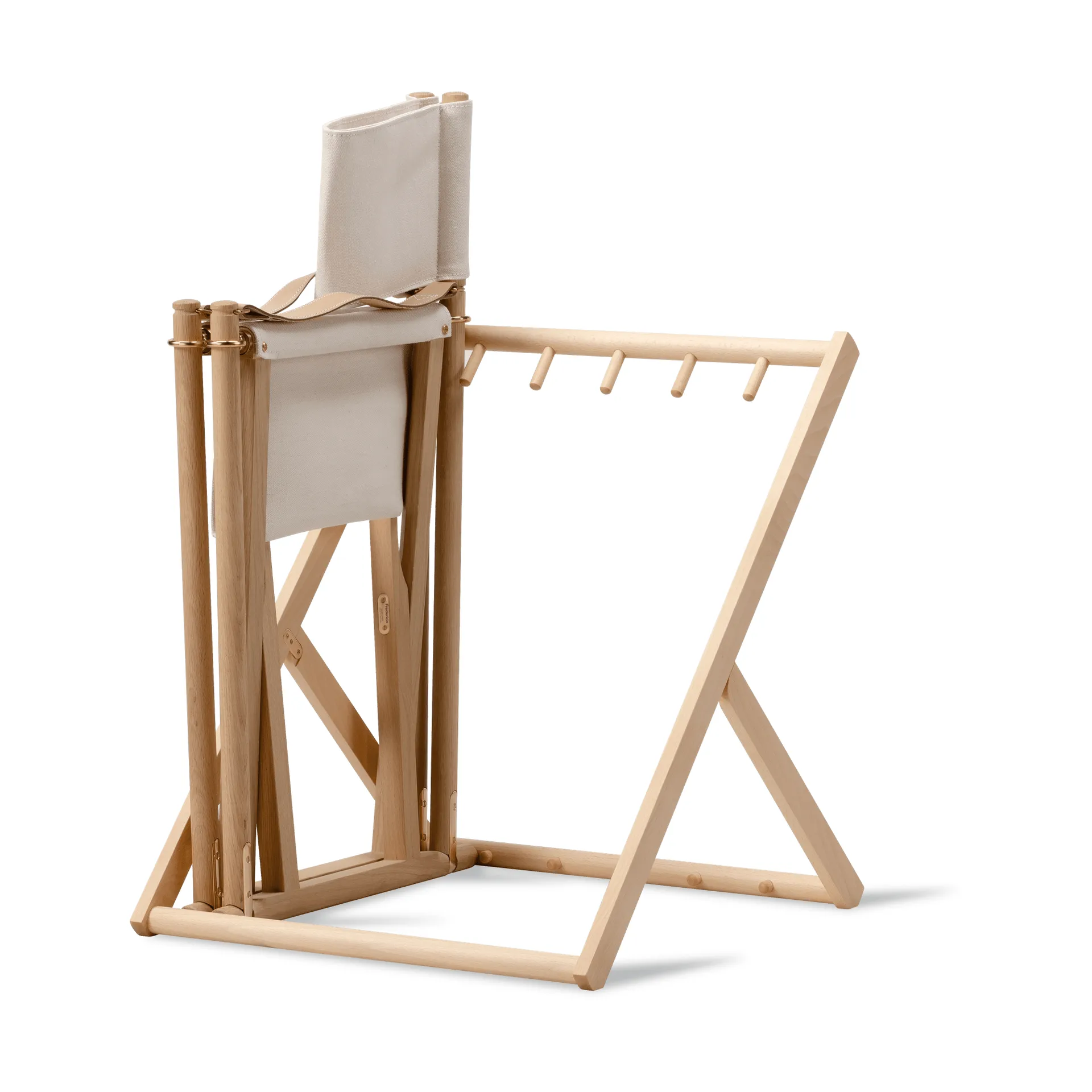 MK16 Folding Chair tuoli, Off white-öljytty pyökki Fredericia Furniture