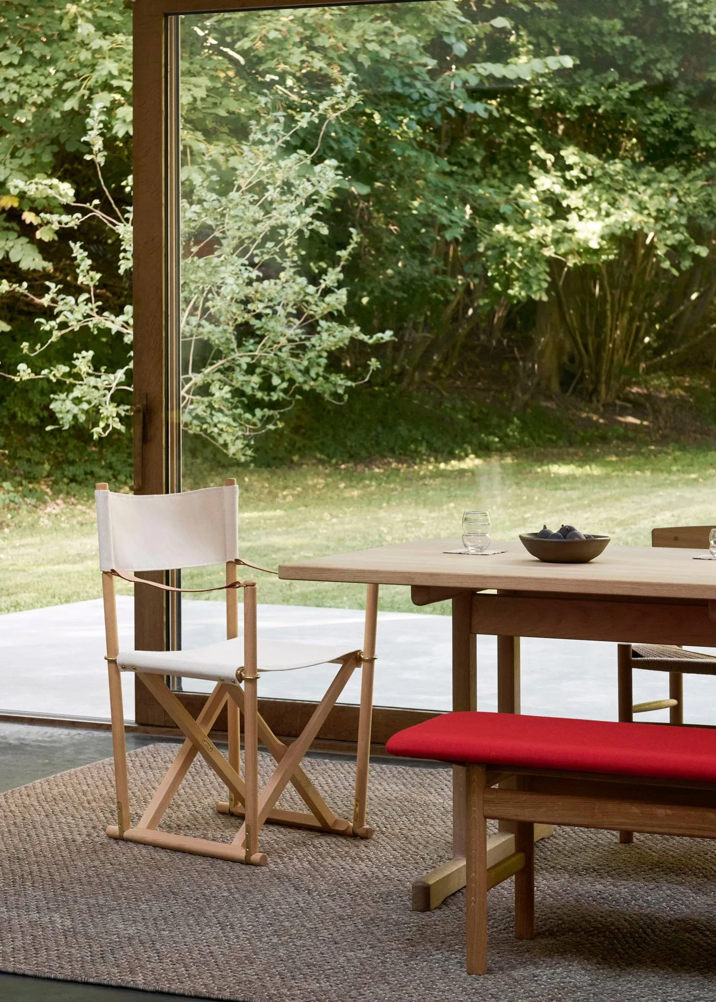 MK16 Folding Chair tuoli, Off white-öljytty pyökki Fredericia Furniture
