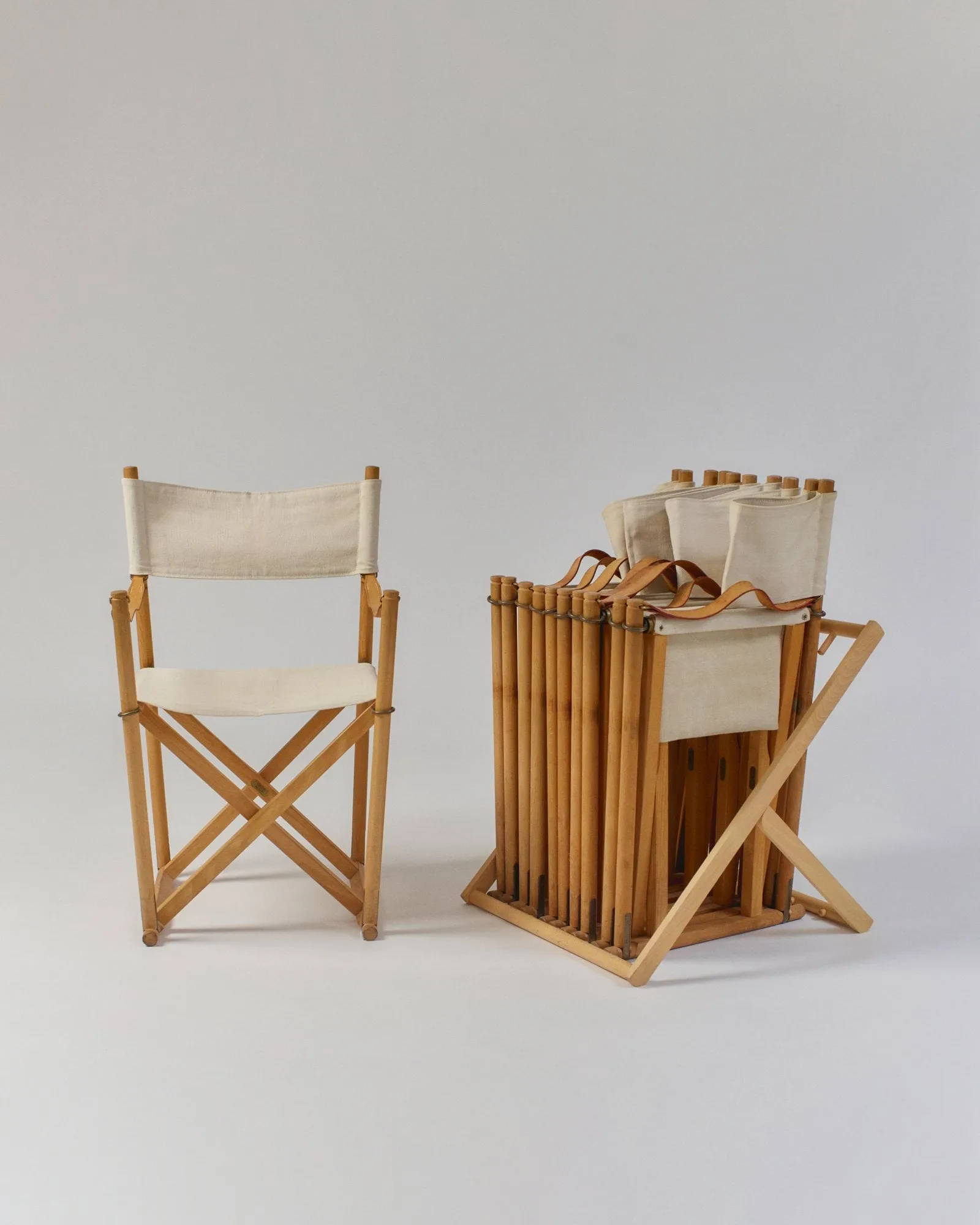 MK16 Folding Chair tuoli, Off white-öljytty tammi Fredericia Furniture