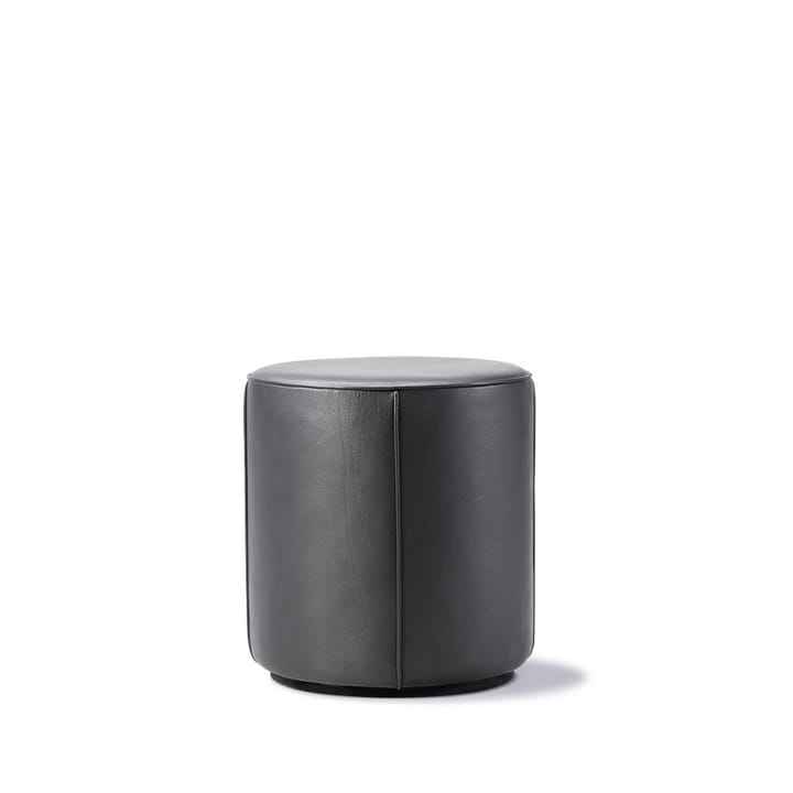 Mono istuinrahi - Nahka omni 301 black-Ø39 cm - Fredericia Furniture