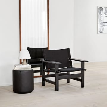 Mono istuinrahi - Nahkainen omni 301 black-Ø55 cm - Fredericia Furniture