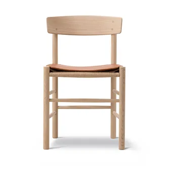 Nahkatyyny J39-tuoliin - Nahka Cera 905 Russet Brown - Fredericia Furniture