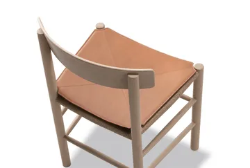 Nahkatyyny J39-tuoliin - Nahka Cera 905 Russet Brown - Fredericia Furniture