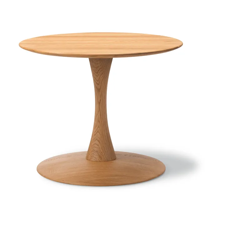 ND104 Trisse sohvapöytä - Öljytty tammi, Ø68x48 cm - Fredericia Furniture