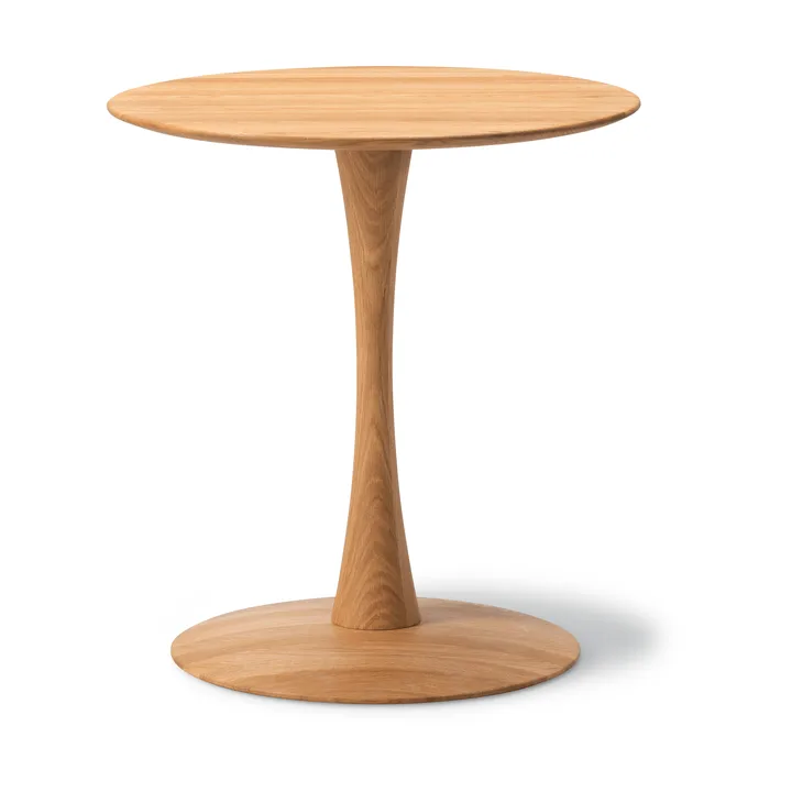ND106 Trisse ruokapöytä - Öljytty tammi, Ø68x73 cm - Fredericia Furniture