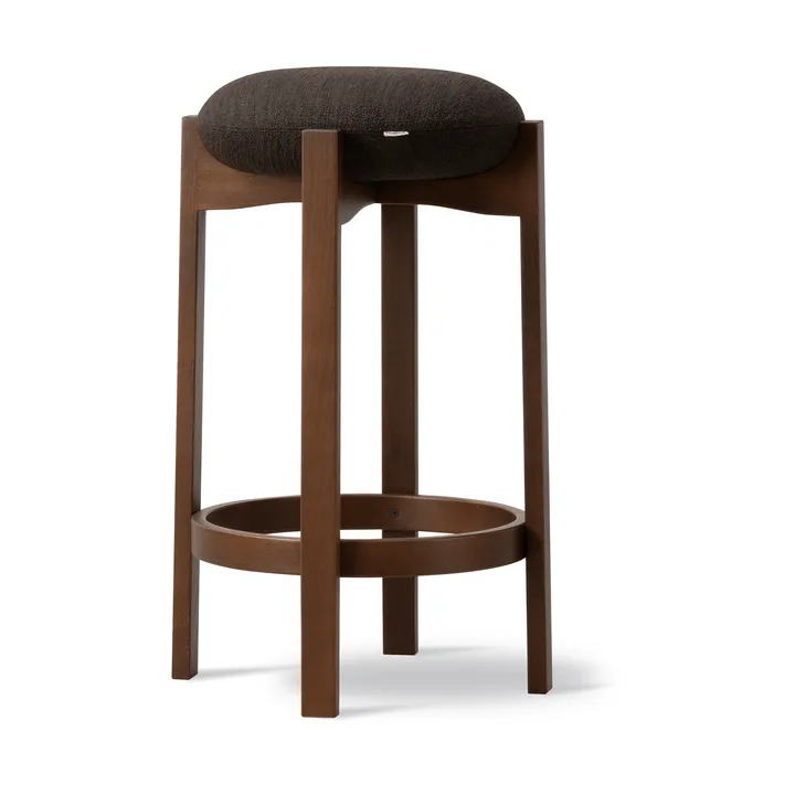 Pioneer jakkara korkea - Odino RC41 dark brown-tummalakattu pyökki - Fredericia Furniture