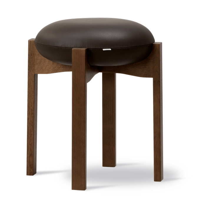 Pioneer jakkara matala - Primo 86-1-savustettu petsattu lakattu tammi - Fredericia Furniture