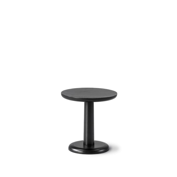 Pon sivupöytä - Musta lakattu tammi, Ø35 cm - Fredericia Furniture