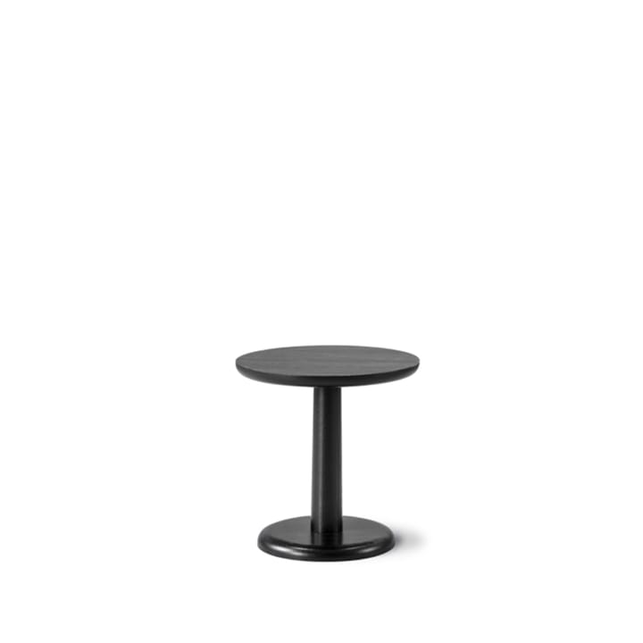 Pon sivupöytä - Musta lakattu tammi, Ø40 cm - Fredericia Furniture