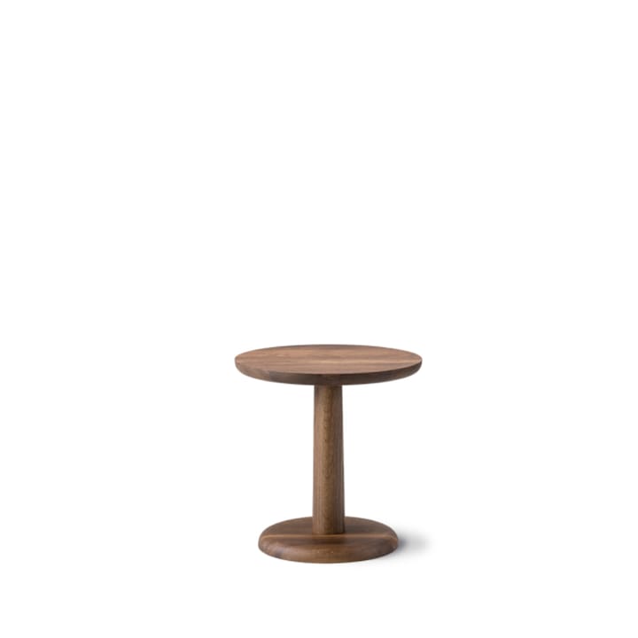 Pon sivupöytä - Savustettu tammi öljy, Ø40 cm - Fredericia Furniture