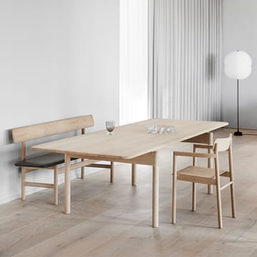 Post 6442 ruokapöytä - Saippuoitu tammi, 100x320 cm - Fredericia Furniture