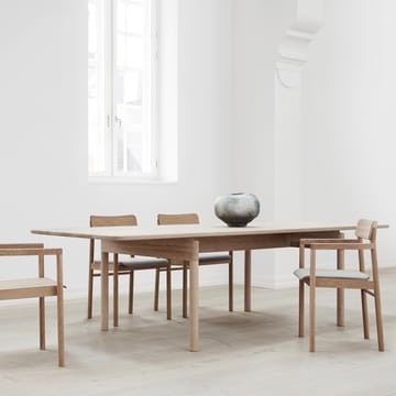 Post 6442 ruokapöytä - Saippuoitu tammi, 100x320 cm - Fredericia Furniture