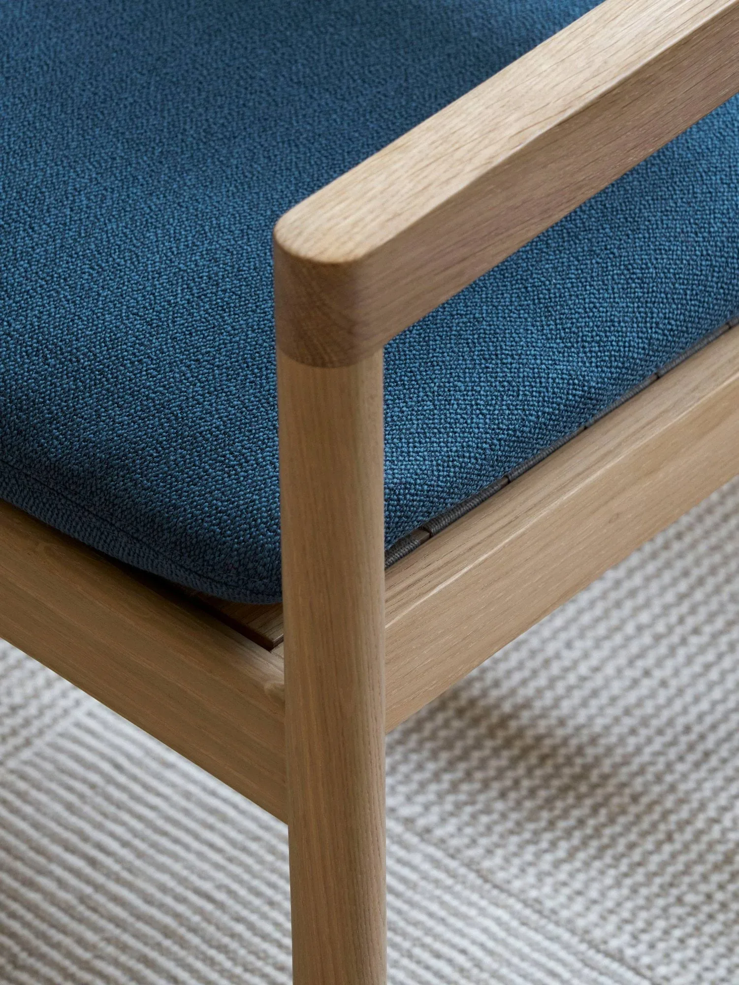Post nojatuoli, Vidar 733-vaaleaöljytty tammi Fredericia Furniture