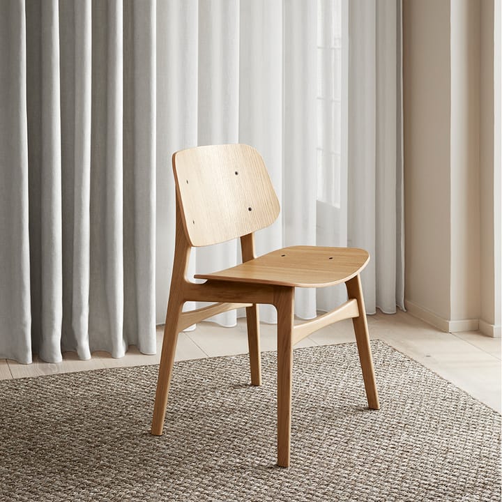 Søborg puu tuoli, Kirkaslakattu tammi Fredericia Furniture