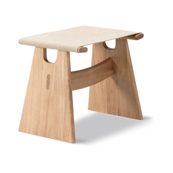 Seto jakkara, Naturell canvasöljytty tammi Fredericia Furniture