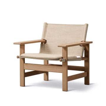 The Canvas Chair - nojatuoli - Canvas luonnonöljytty tammiteline, inkl canvas-tyyny - Fredericia Furniture