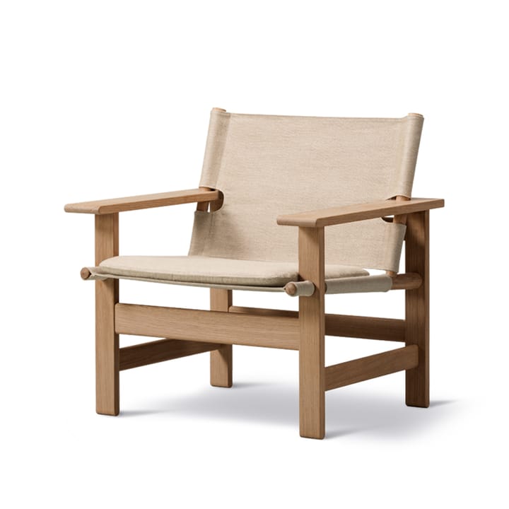 The Canvas Chair - nojatuoli, Canvas luonnonöljytty tammiteline, inkl canvas-tyyny Fredericia Furniture